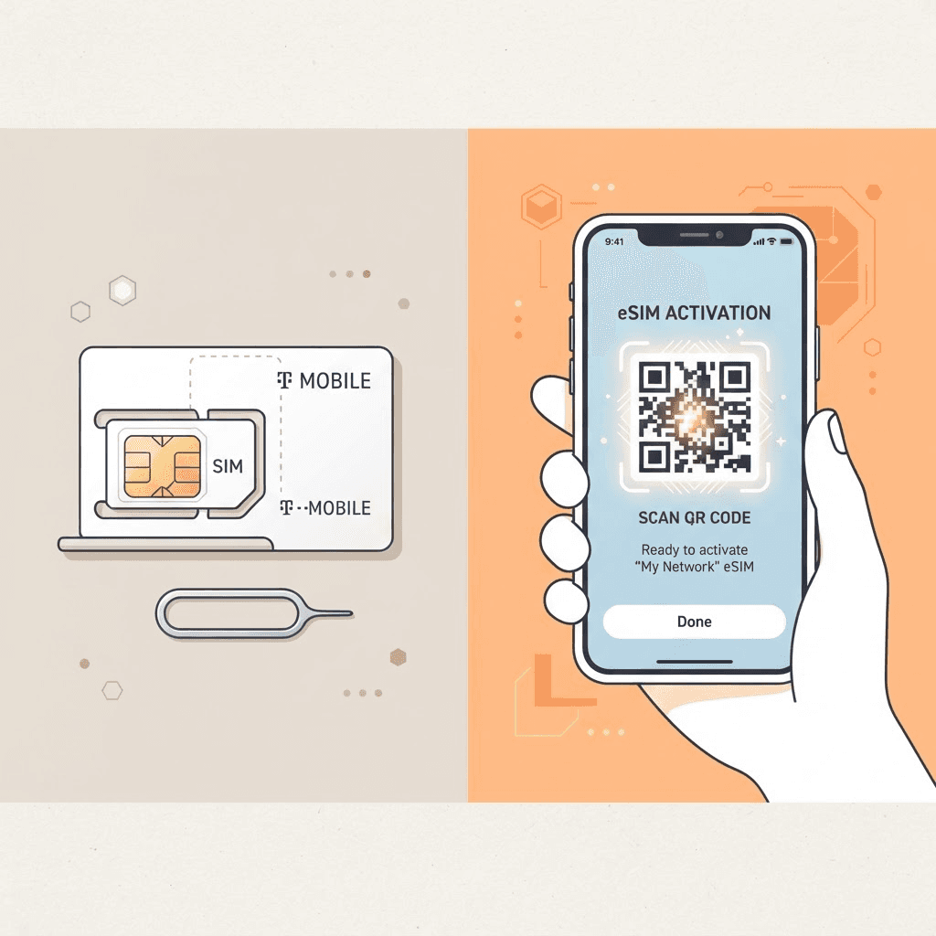 eSIM 还是实体卡？一张表看懂两种方案的适用场景